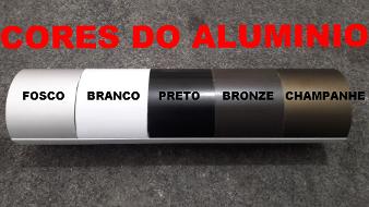 CORES DO ALUMINIO